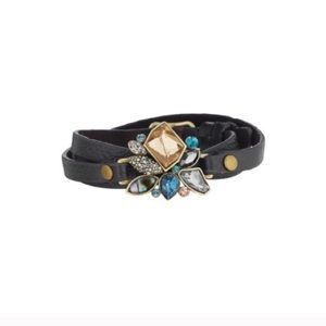 NEW - Chloe + Isabel Sunset on the Siene Leather Wrap Bracelet